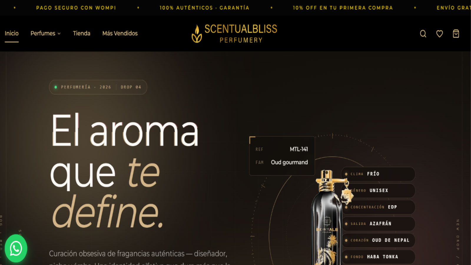 Tienda online de Perfumes